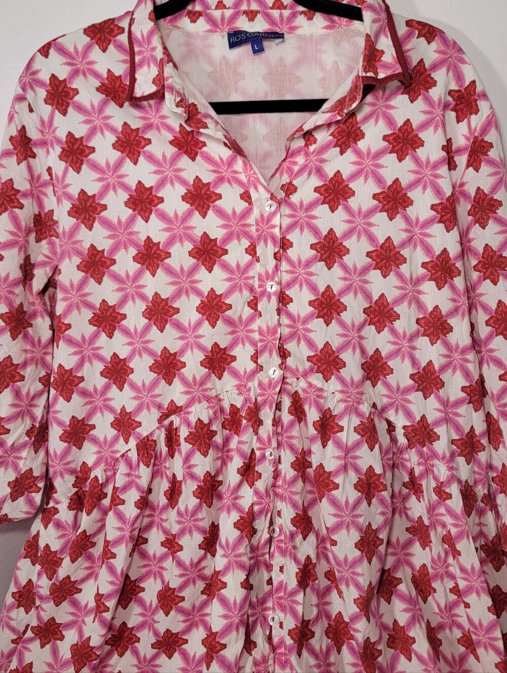 Ro's Garden Anthropologie Tunic Dress Large - Picture 2 of 6